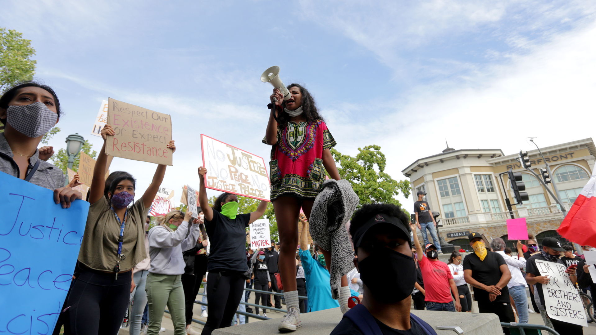 Black Lives Matter protest in Napa